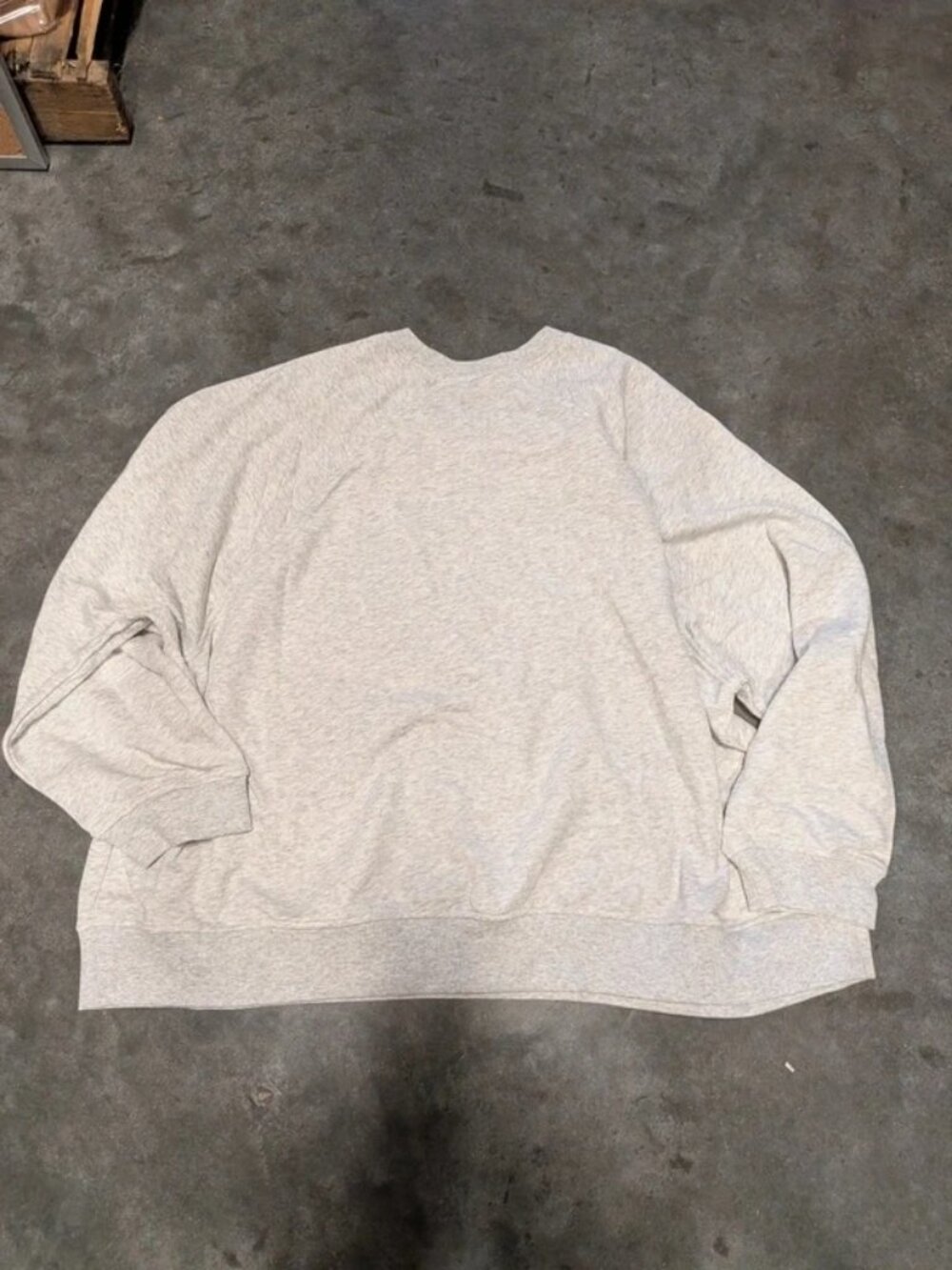 Old Navy Together United Gray Embroidered French-Terry Sweatshirt 4X - Picture 3 of 5